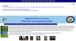 Desktop Screenshot of amershamconcerts.org.uk